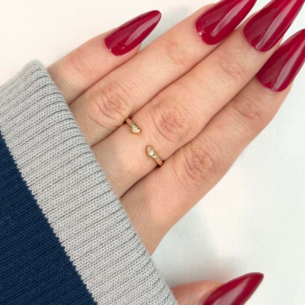 Vintage Inspired Luxury Gold Tone Ring